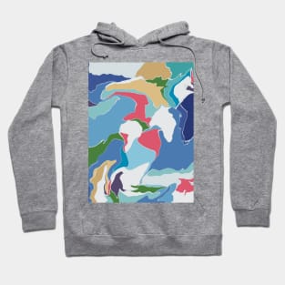 Liquid Abstract 1 Hoodie